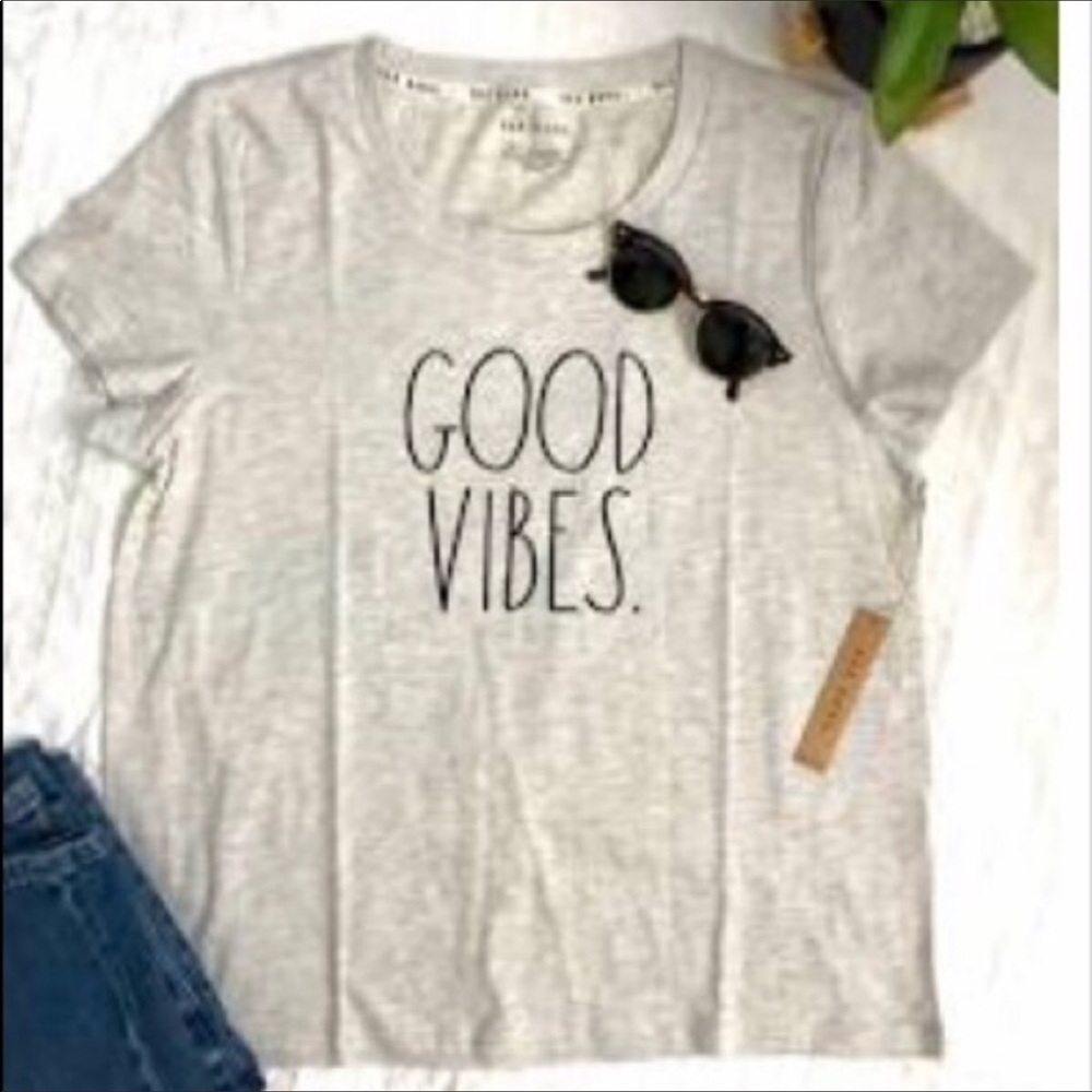 RAE DUNN “GOOD VIBES” shirt